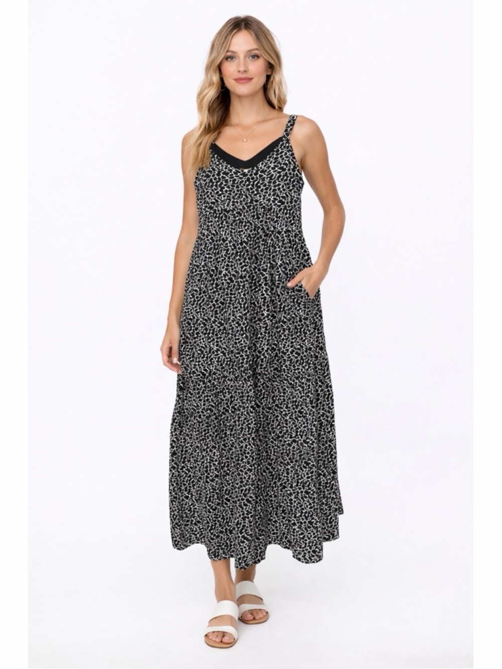 Joie Limited Edition Caviar Floral Maxi Dress